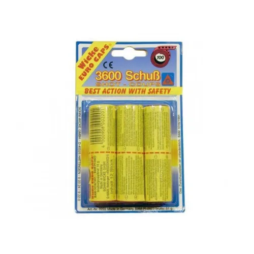 Papieren Klappertjes rolletje 100 schots